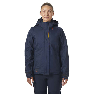 Xhaketë dimri për gra Helly Hansen LUNA, e papërshkueshme nga uji, me kapuç, blu navy