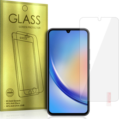 Xham mbrojtës Gold për Samsung Galaxy A34 5G, 0.3mm, transparencë e lartë