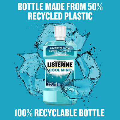 Ujë pastrues Lasterine Cool Mint 1000 ml