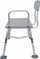 Karrige dushi Medokare STOOL005, e rregullueshme, me çantë shpine, e bardhë