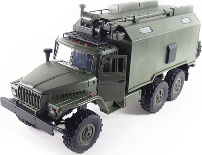 Makina me komandë Amewi Ural B36, 1:16, 6x6 RTR, e gjelbër