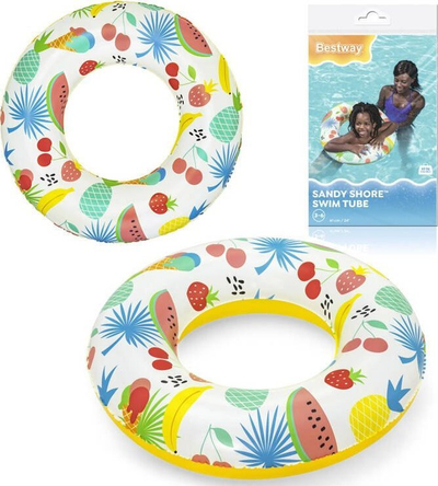Unazë noti Bestway Inflatable Swimming Ring 36014, 61 cm, për fëmijë