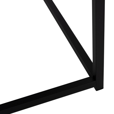 Tavolinë për kafe Braylen 75x75x43cm (HM8942.13), zezë