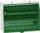 Bllok shpërndarës Schneider Electric Linergy, për panele elektrike, kapak transparent, jeshil