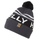Kapelë Helly Hansen Ridgeline Beanie 67150, akrilik, me pompon, gri e errët