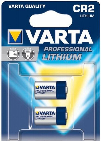 Bateri Varta Professional Lithium CR2, 2 copë