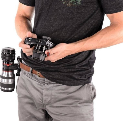 Aksesor Peak Design Sony Lens Kit, mbajtës lentesh për Sony, plastik, i zi