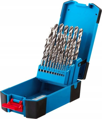 Сет спирали за метал Schmith SQWM-02, HSS, 25 парчиња, сина