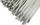 Shirit fiksues inox Ball-lock 12x350mm, çelik T304, ngjyrë argjendi