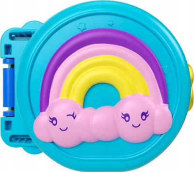 Set lodrash Mattel Polly Pocket Rainbow Compact, mini kompakt, shumëngjyrësh