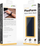 Rrip dore JCPal FlexForm për Apple Watch, 38/40/41mm, silikon, blu e errët