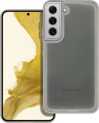 Futera Variete për Samsung Galaxy S22, TPU, kënde të ngritura, ngjyrë steel