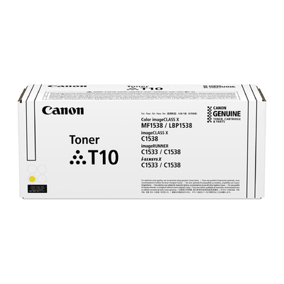 Toner Canon T10, i verdhë