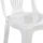 Karrige plastike Vienna 44×50×87 cm (303002010), bardhë