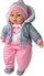 Kukull bebe Adar 565272, 45cm, flet polonisht, rozë gri