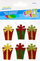Ngjitëse dekorative Craft with Fun Christmas Decoration Eva Gift 480823, set me 6 copë, vetëngjitëse, me shumë ngjyra