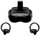 Очила VR HTC Vive Focus Vision Consumer Edition, 128GB, со контролер, црни