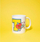 Filxhan qeramike Line Friends BT21, 300 ml, lahet në pjatalarëse, shumëngjyrësh
