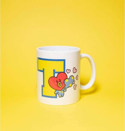 Filxhan qeramike Line Friends BT21, 300 ml, lahet në pjatalarëse, shumëngjyrësh