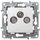 Legrand Niloe TV-RD-SAT Star Terminal, 1.5 dB, White
