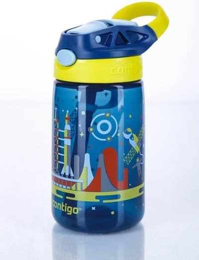 Shishe uji Contigo Gizmo Flip, 420ml, e kaltër