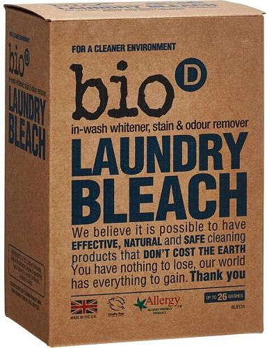 Zbardhues rrobash Bio D Laundry Bleach, me bazë oksigjeni, hipoalergjik, pa aromë