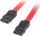 Kabllo Lanberg CA-SASA-10CU-0030-R, 30 cm, e kuqe