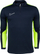 Bluzë sportive Nike Academy 23 Drill Top M DR1352 452, Dri FIT, me zinxhir çerek, blu navy me jeshile