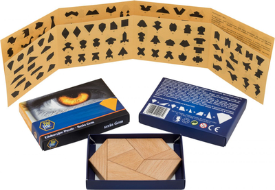 Puzzle druri GEM Series, 7 pjesë, lojë edukative