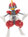 Figurë aksioni Pokémon Bisharp PKW3421, 11.5 cm, me nyje që lëvizin