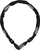 Kyç zinxhir biçiklete Abus 1200/110 Web, 110 cm, diametër 4 mm, i zi