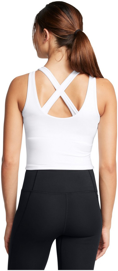 Bluzë sportive pa mëngë Under Armour Motion Women, për femra, e bardhë