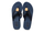 Flip-flop për femra TBS Granada, platformë wedge, navy e bardhë