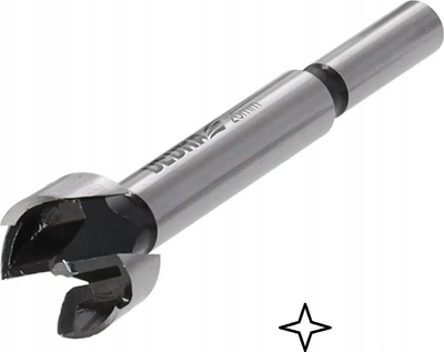 Freza Forstner për dru DEDRA 0783A20, 20mm, çelik karboni
