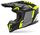 Kaskë motocross Airoh Aviator 3 Glory, madhësia L, matt e zezë gri neon e verdhë