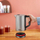 Shtekator elektrik Tefal Bronx, 1.7L, çelik inox, ngjyrë argjendi