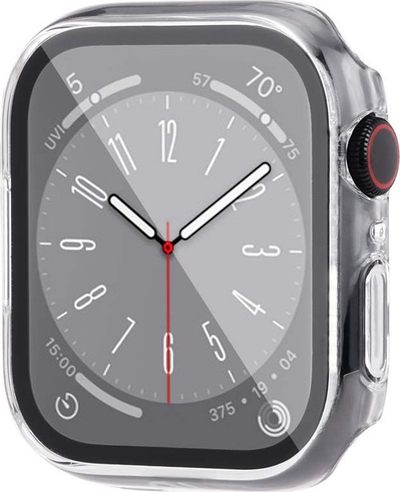 Mbulesë ore për Apple Watch Series 7/8, 45mm, Tough Case, transparente