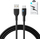 Kabllo USB në USB‑C Joyroom S‑UC027A13, 3A, 2m, e zezë