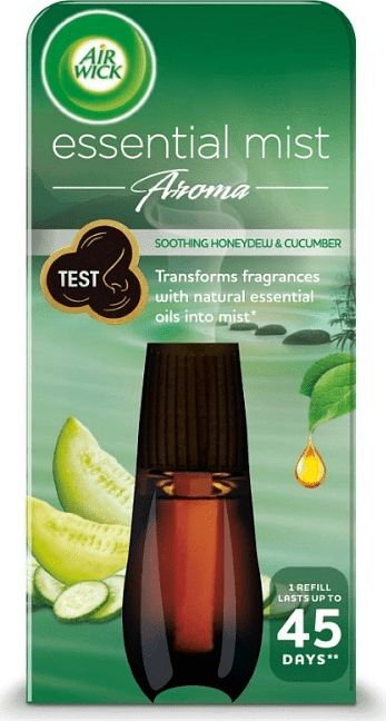 Freskues ajri Air Wick Essential Mist Aroma, Cucumber and Honey Melon, 20 ml (AIRW-WK-002-75)