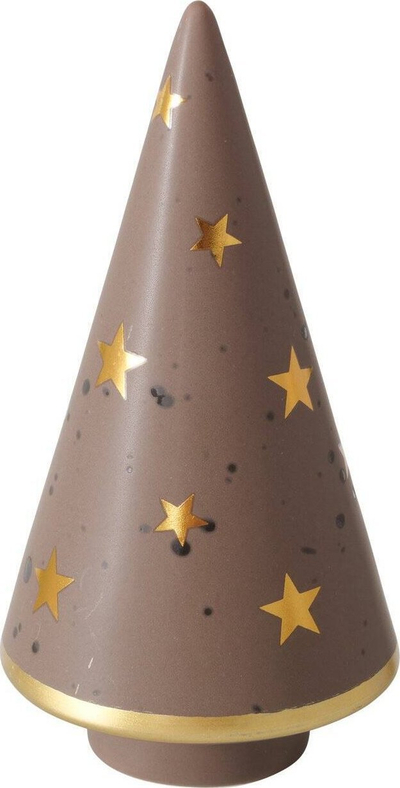 Фигура декоративна Natural Stone Lamora Christmas Tree, 16 cm, природен камен, повеќебојна