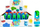 Set plasteline Mega Creative MC Doh, 6 ngjyra, me vula