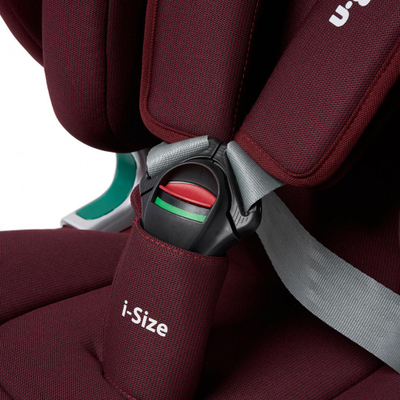 Sediolë makine U-Grow Goldfix Plus, ISOFIX, 76-150 cm, e kuqe