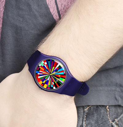 Orë dore Swatch Color Explosion SUOV101
