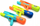 Pistoletë uji Adar Water Gun MIX, 39cm, PVC, shumëngjyrëshe