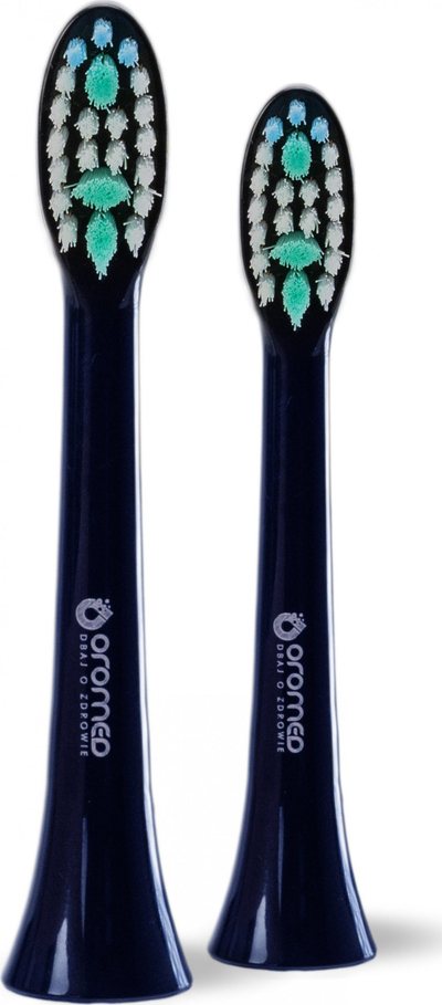 Koka furçe sonike Oromed ORO-SONIC X PRO, set rezervë, NAVY BLUE