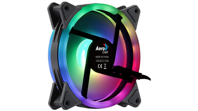 Ftohës Aerocool Duo 12 ARGB, 12 cm, i zi