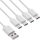 Kabllo USB InLine USB A në 4x USB C, 0.5m, e bardhë