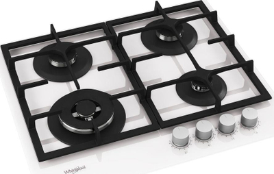 Pianurë me gaz Whirlpool AKTL 629 WH, 4 vatra, e futur te moblia, e bardhë