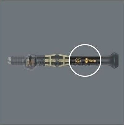 Kaçavidë e hollë Wera Precision, ESD, 1.5mm, e zezë
