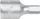Bit kaçavide King Tony 102504H, 1/4" HEX, 4x25mm, gri